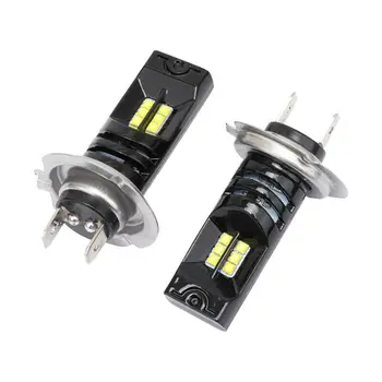

2pcs Car Headlights 55W LED IP68 Waterproof 15000lm 360degrees Aluminum