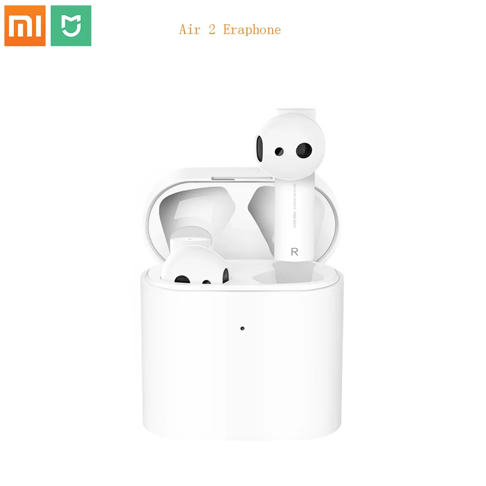 Xiaomi Air 2 TWS Bluetooth гарнитура наушники удобная одежда LHDC/AAC HD 14,2 мм динамический двойной микрофон ENC Авто пауза кран управление