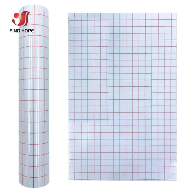 Clear Red Grid