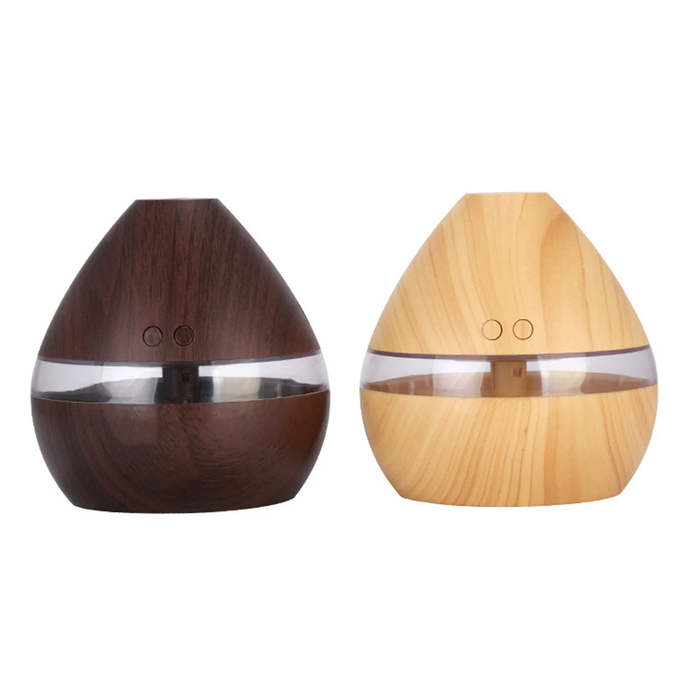 300ml Portable Wood Grain LED Light Air Humidifier Aroma Diffuser Mist Sprayer hot sales