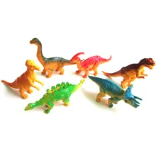 

6pcs Dinosaurs Toy Plastic Figures Simulation Model Dinosaur Large Assorted