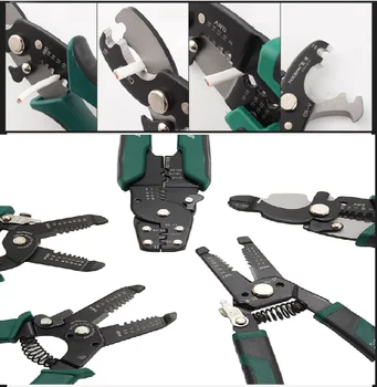 

Two In One Wire Stripper Ash Remover Multi Tool Repair Tool Pliers Multi Function Wire and Cable Stripper Crimping Tool Pliers