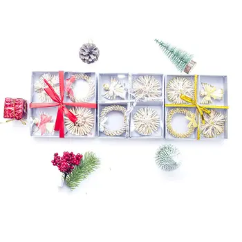 

New Christmas Fleece Doll Pendant Christmas Tree Creative Ornaments Santa Snowman Doll Hanging Wholesale