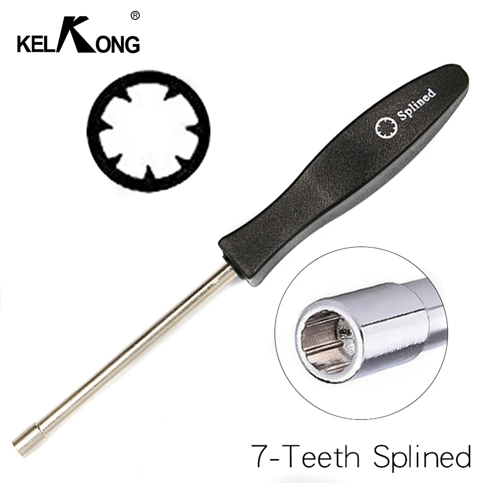 Kelkong Professional Carburetor Adjustment Tool Screwdriver PacMan Splined 21 Double D Hexagon for Most 2cycle Carburetor motorcycle carburetor