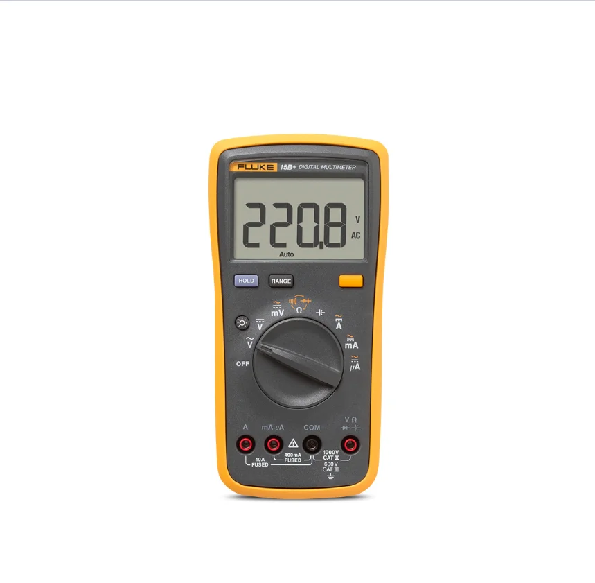 Цифровой мультиметр FLUKE 15B + Автоматический диапазон 4000 отсчетов тестер частоты