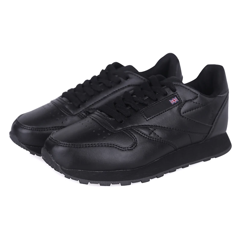 Спортивная обувь для мужчин новые мужские легкие кроссовки со шнуровкой низкие беговые кроссовки Мужская Спортивная обувь популярная спортивная обувь - Цвет: Черный
