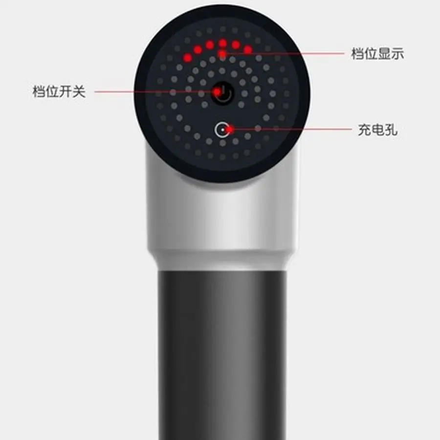 Portable Electronic Therapy Muscle Massage Gun A2 High Frequency Vibration Massage Theragun Body Relaxation Pain Relief Massager