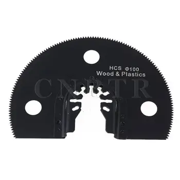 

10cm Dia Quick Fit Semi-Circular Oscillating Saw Blade High-Carbon Steel