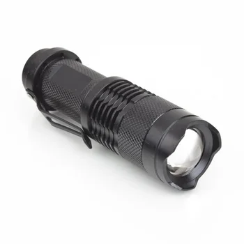

Q3-WC 120-Lumen Convex Lens Flashlight Protable Outdoor Flashlight for Emergency Black