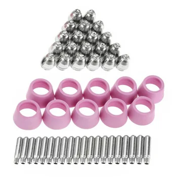 

PLASMA CUTTING TORCH AG-60 SG-55 CONSUMABLE KIT 50Pcs / Plasma Cutter Accessori