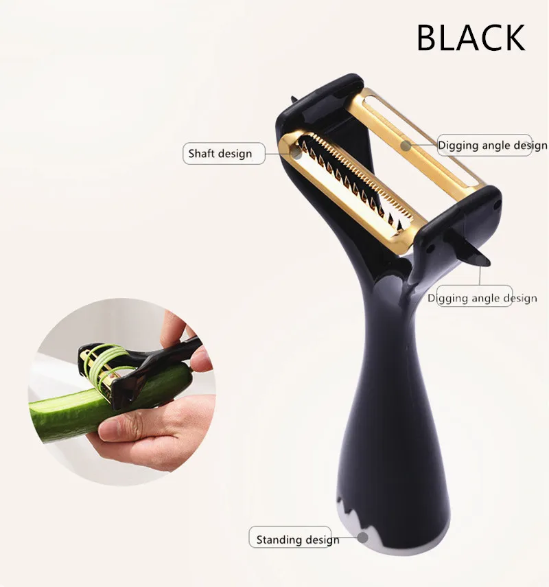 Многофункциональный вращающийся на 360 градусов кухонный инструмент Овощной фруктовый картофель морковь Овощечистка Терка нож для репы слайсер для дыни гаджет