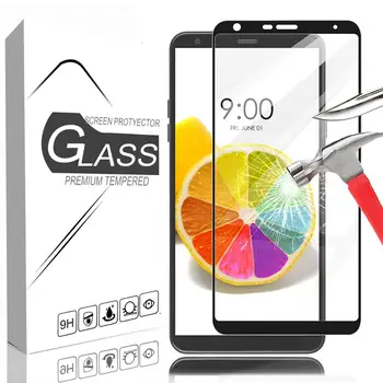 

2-Pcs Full Coverage for LG Stylo 5 Stylo 4 G7 G7 ThinQ K30 2019 Journey LTE K10 2018 Tempered Glass Screen Protector for Stylo 5