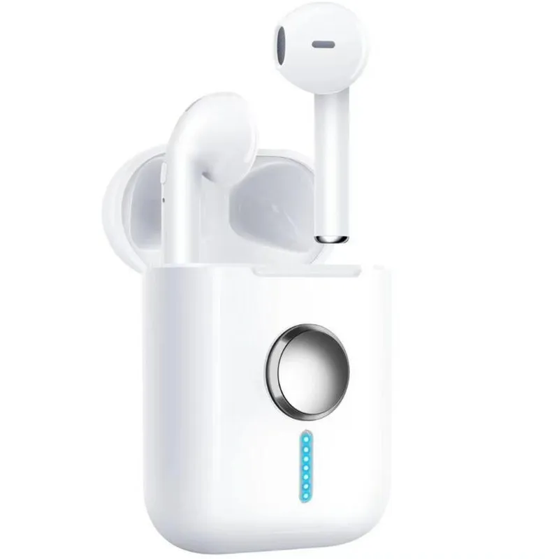 TWS Беспроводные наушники с поворотом на палец, Bluetooth наушники, стерео наушники, спортивные наушники с защитой от пота, кнопки управления для Android iOS