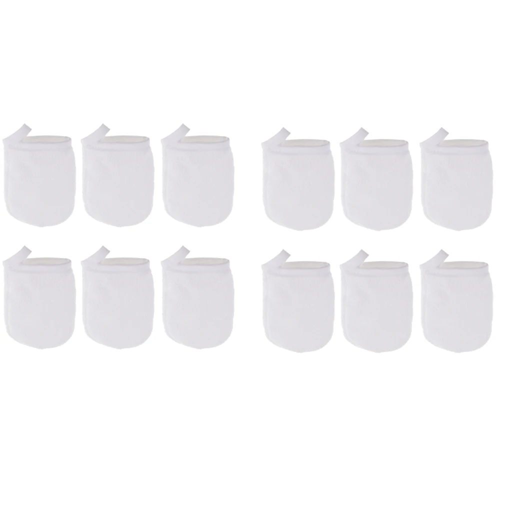 12x Microfiber Face Cloth Face Towel Makeup Cosmetic Remover Cleaning Glove