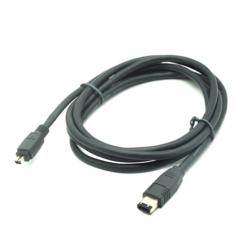 Пожарный провод 5 футов 1 м 6 Pin to 4 IEEE 1394 iLink DV кабель для видео и аудио устройств до
