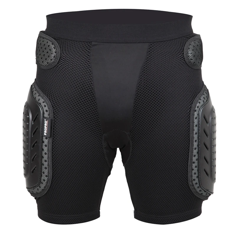 Propro Black Skateboarding Shorts Anti-Drop Armor Gear Hip Support Protection Sportswear Skating Cycling Skiing Shorts