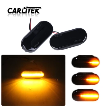 

No Error Sequential Side Marker Light Led Dynamic Turn Signal Light For VW Golf 3 4 Seat IBIZA Skoda octavia Ford 2pcs Carlitek