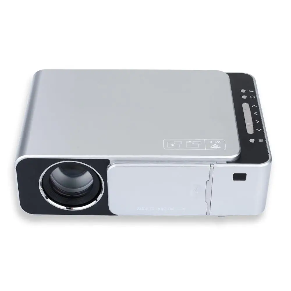 wifi Youlik T6 домашний T6 full hd светодиодный проектор 4k 3500 люмен HDMI USB 1080p портативный проектор для кинотеатра - Color: wifi