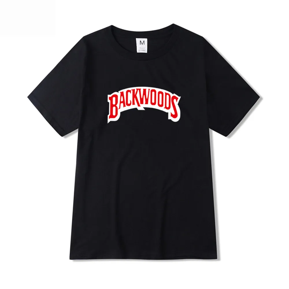 2020 Summer Backwoods print tshirt men Fashion Casual Cotton O- Neck Short-sleeved T-shirt Harajuku Hip-Hop Swag t-shirt | Мужская