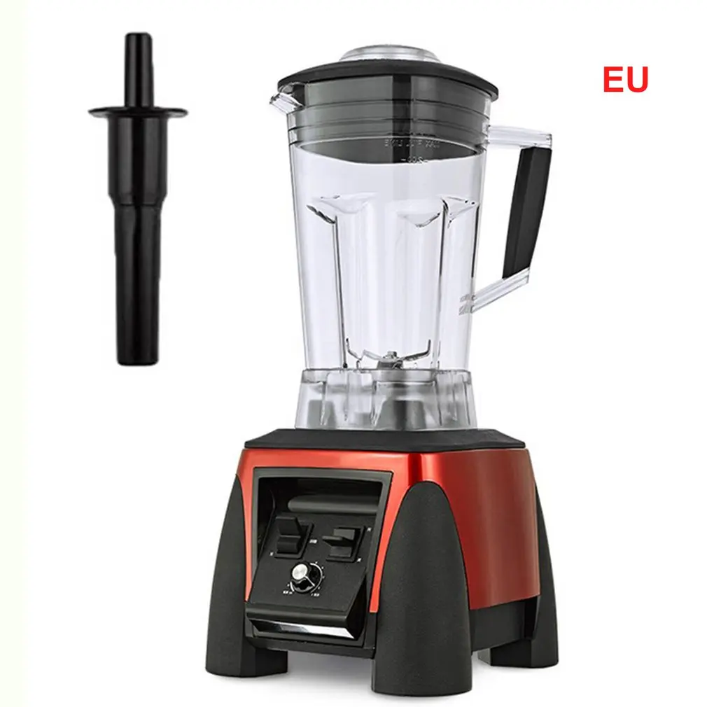 220V/110V 3HP BPA FREE 2L 2200W Professional Smoothies Power Blender Food Heavy Duty Mixer Juicer Food Processor - Цвет: European regulation