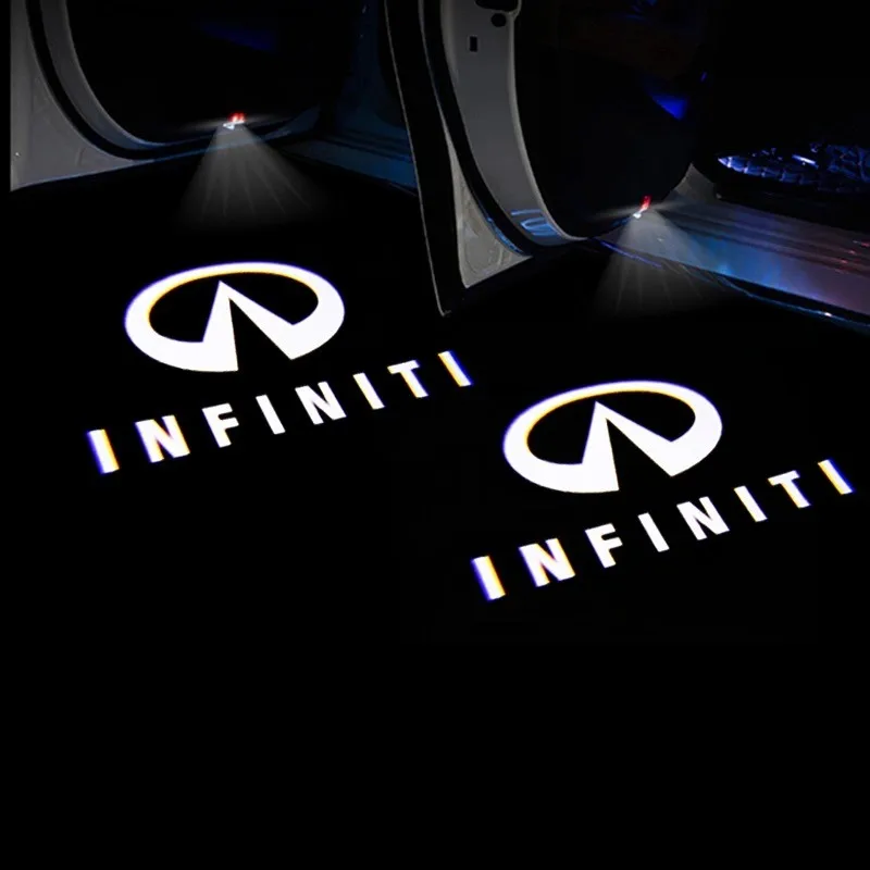 2X для Infiniti Q50 Q60 Q70 QX50 QX60 QX70 JX35 QX80 FX G M EX QX30 Автомобильный светодиодный дверной
