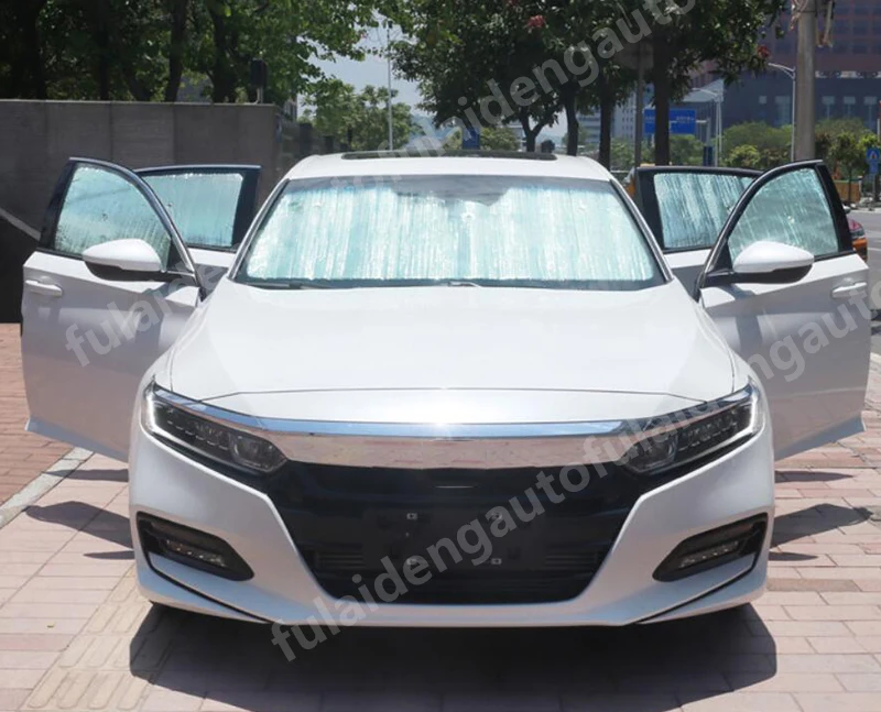 8 шт. для Honda Accord- автомобильный солнцезащитный козырек складной защитный козырек модуль для ветрового стекла крышка Солнцезащитный козырек светоотражающий