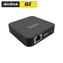 Мобильный сетевой жесткий диск Airdisk Q2, USB3.0, 2,5 дюйма, домашняя интеллектуальная сеть, облачное хранилище, мульти-человек, совместное использование, мобильный жесткий диск Мобильный сетевой жесткий диск Airdisk Q2, USB3.0, 2,5 дюйма, домашняя интеллектуальная сеть, облачное хранилище, мульти-человек, совместное использование, мобильный жесткий диск