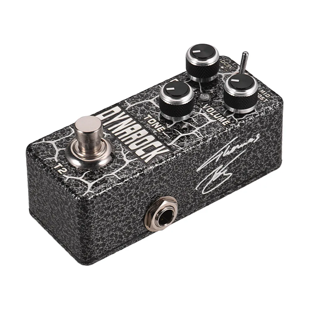 

Hot New T2 DYNAROCK Distortion Guitar Effect Pedal Full Metal Shell True Bypass