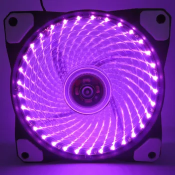 

12cm Ultra Silent Case Fan Light Up 15 LEDs CPU Cooler Cooling Fan for PC Computer NC99