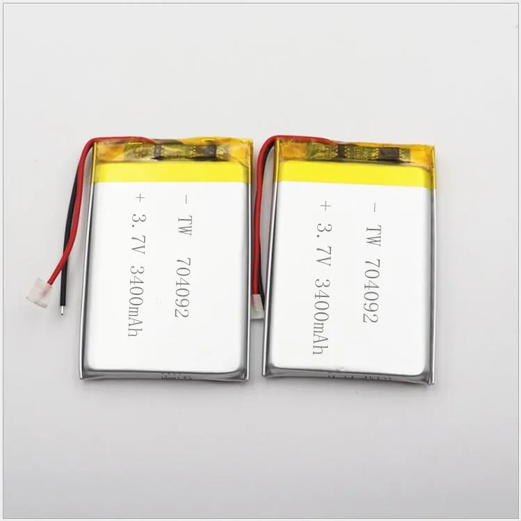 3,7 v 704092 3400mAh перезаряжаемые полимерные батареи для электрических инструментов