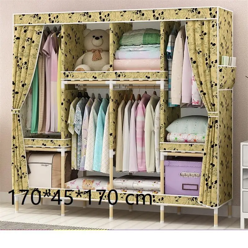 Number 18 Tela Armadio Guardaroba Armario Ropero табличка Mobile Armoire De Range Closet Mueble мебель для спальни шкаф гардероб - Цвет: Number 18