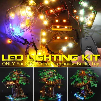 

LED Light Up Kit For Ideas Series Tree House Toys Lighting Set Compatile With 21318 Building Blocks