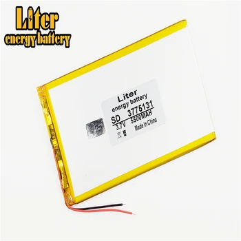

li-po 3775131 3.7V 5500mah gm lithium polymer battery For Tablet Pc DIY mobile
