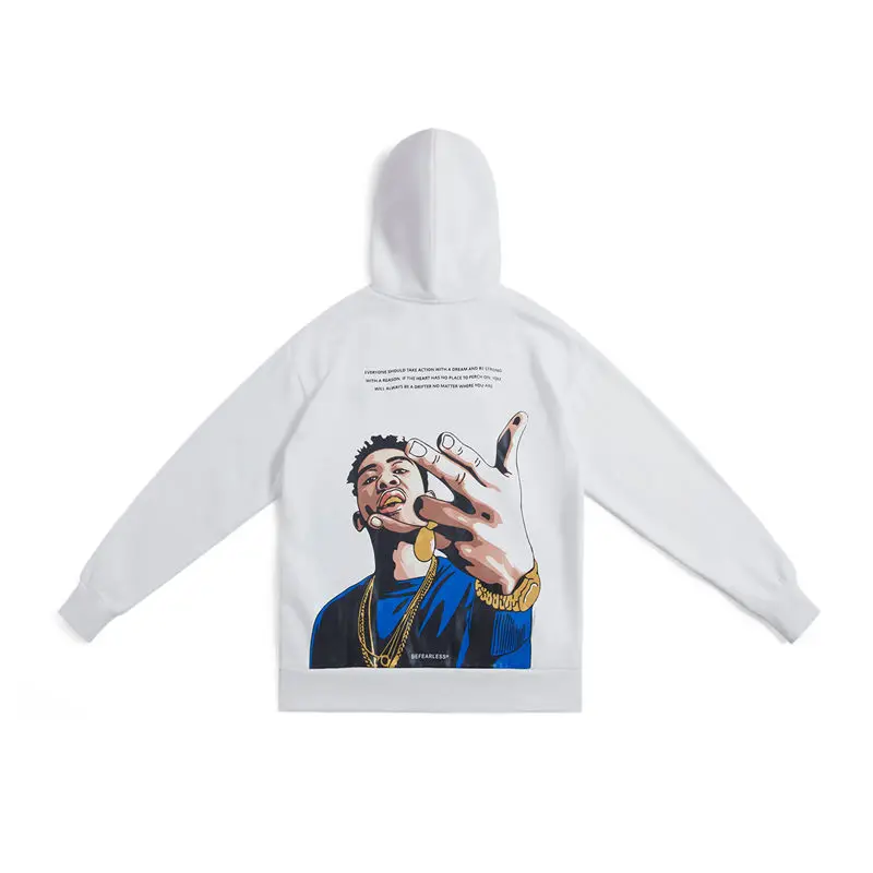 white hoodie Пуловер с принтом, Женская Толстовка в стиле хип-хоп, новинка, модная женская толстовка и худи, уличная одежда - Цвет: white hoodie