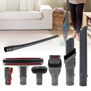 

Accessories Brush Vacuum Plastic Parts 7pcs Set Hard Brush Kit Bendable Long
