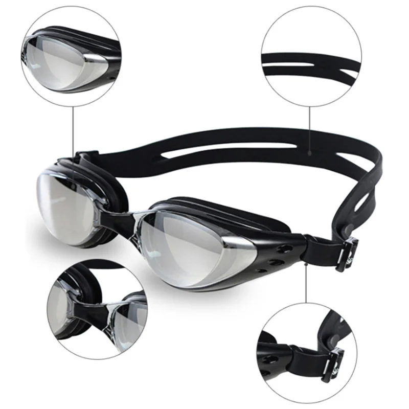 Swimming Goggles Swimming Cap For Men Women Kids Adult