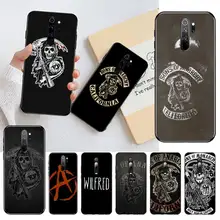 NBDRUICAI Fashion Sons of Anarchy Newly Arrived Black Cell Phone Case for Redmi Note 8 8A 7 6 6A 5 5A 4 4X 4A Go Pro Plus Prime red black star sons of anarchy reaper bandeau side tie bikini