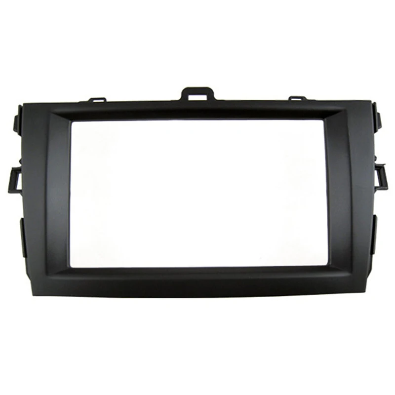 2DIN автомобильный тире радио фасции для Toyota Corolla 2008-2010 Autostereo CD отделка панель пластина фасции рамка в тире монтажный комплект