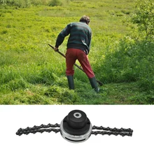 Универсальный триммер для травы газонокосилка цепной триммер головка цепи кусторез для Садовый резак травы запасные части для триммера