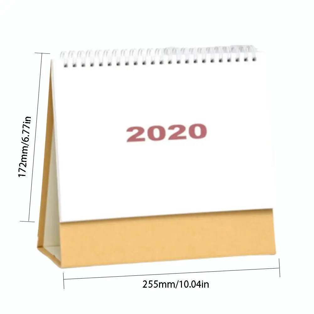 Desk Calendar Simple Style Calendar Desktop Calendar For Home Office Desks Waterproof And Not Be Dirty Fast