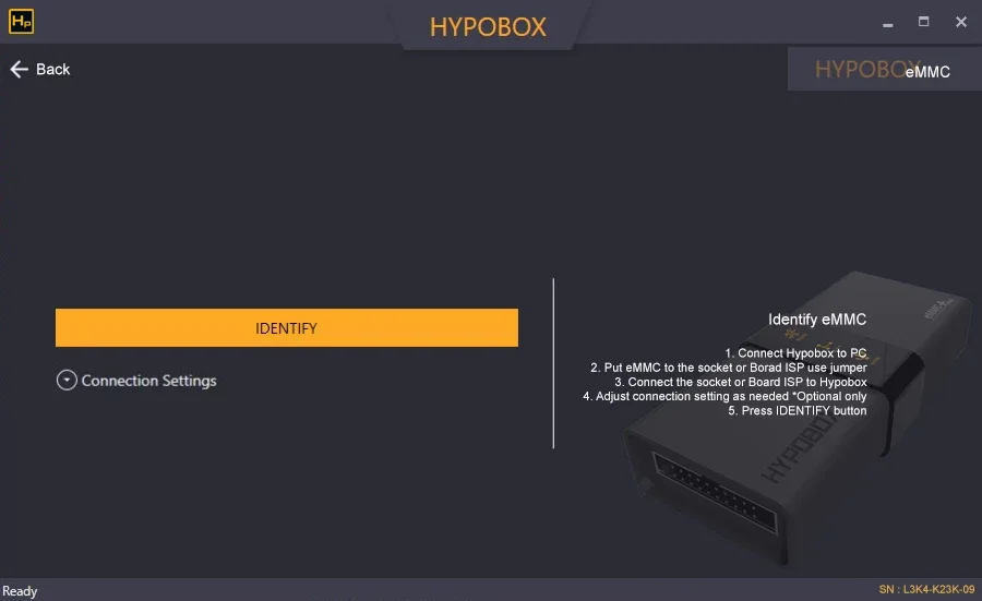 Новая Оригинальная HYPOBOX/HYPO BOX Поддержка eMMC/eMCP, UFS и NAND включает поддержку PCle Pin-out программирования