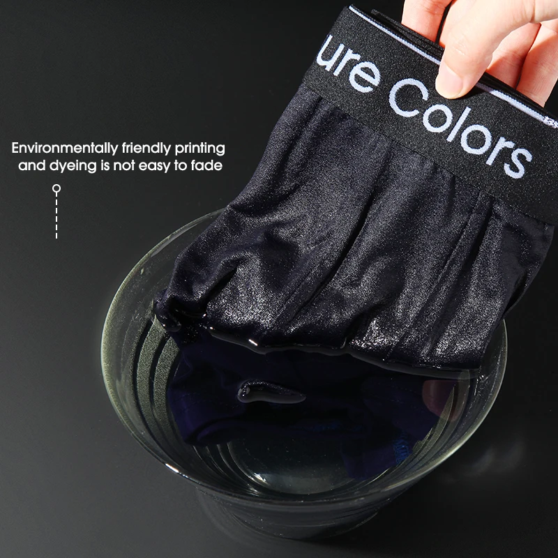 Фигурные цвета мужские хлопковые трусы мужское нижнее белье боксеры дышащие