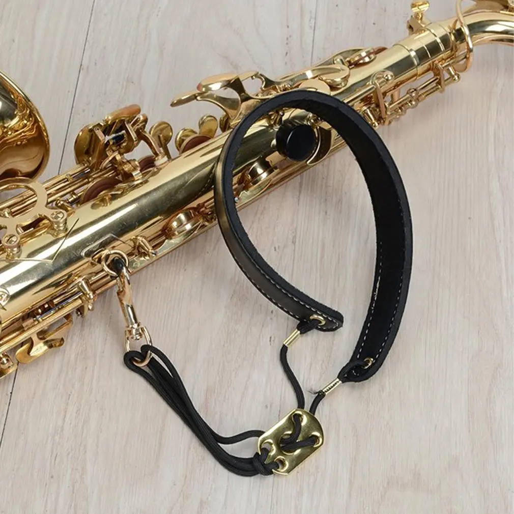 Thick Padded Saxophone Neck Strap Alto Tenor Sax Strap Belt