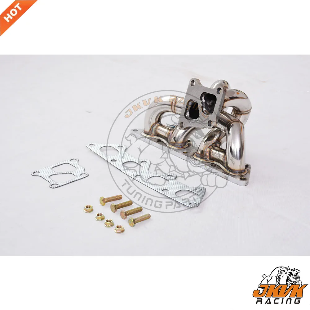 JKVK гоночный коллектор для Lancer EVO8 2.0L 4G63 I4 2003-2005