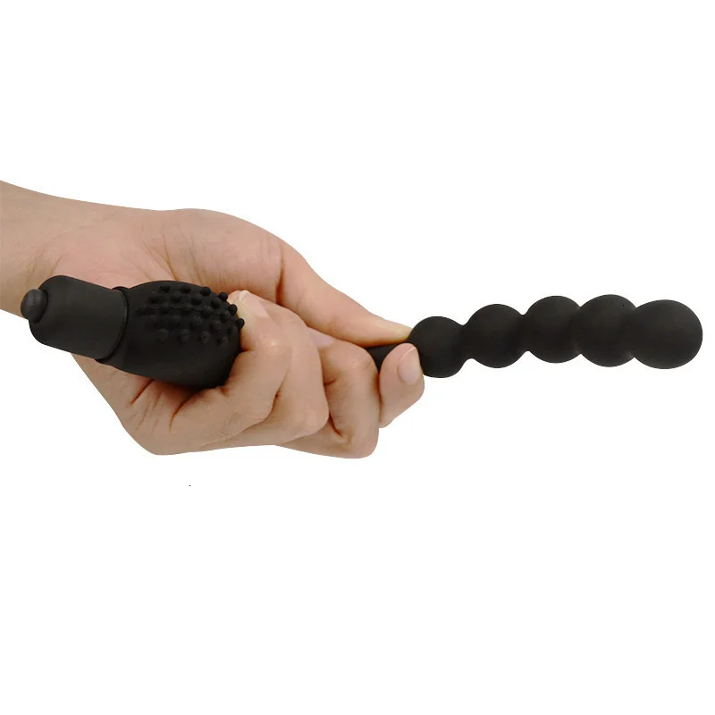 Silicone 10 Speed Vibrating Anal Plug Prostate Massager Anal Vibrator Sex Toys for Men Anal Beads Butt Plug Sex Products04