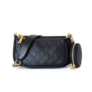 

2019 new fashionable bag multi-purpose Single Shoulder Bag Messenger underarm bag women's head leather lykj-yx