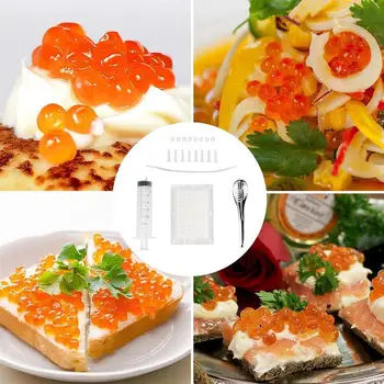 

Household Stainless Steel Caviar Maker Molecular Gourmet Tools Cooking Kitchen Kitchen Gadgets Decoration Tools Equipment U9R8