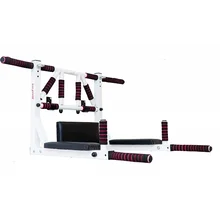 Турник 3 в 1 настенный Premium 2.0 Barfits брусья пресс белый