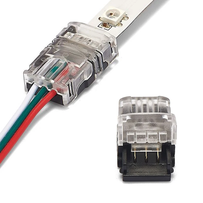5pcs RGBW LED Cables Male Female Header Connector LED Strip Light Cable Adaptor 5pcs RGBW LED Cables Male Female Header Connector LED Strip Light Cable Adaptor