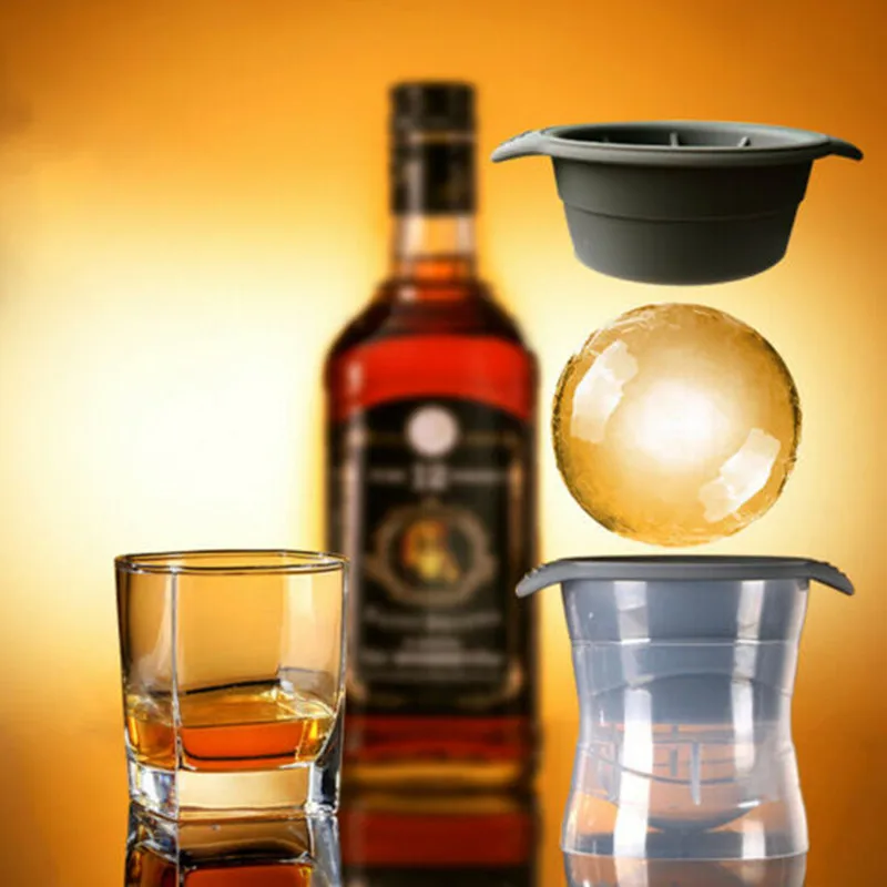 

Ice Ball Cube Maker Sphere Mold 2.5 INCH Round Jelly Mould Set Cocktail Whiskey 2.5 INCH Round Jelly Set Mould Cocktail